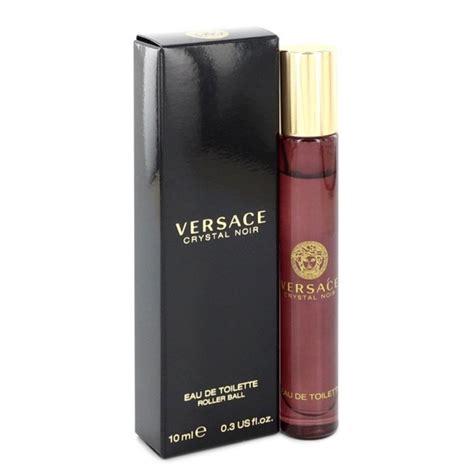 versace crystal noir rollerball|versace rollerballs.